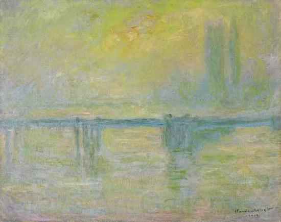 Claude Monet Charing Cross Bridge France oil painting art